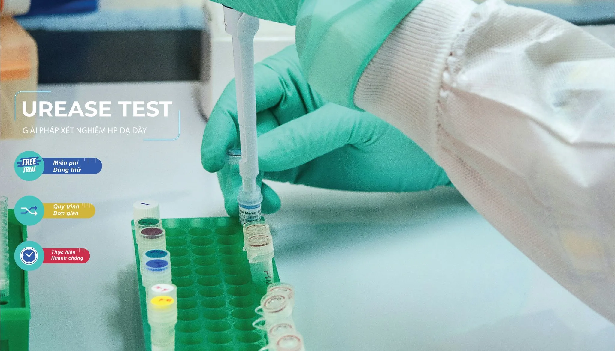 Giải pháp xét nghiêm Urease Test