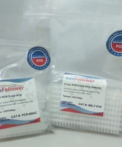 0.1mL PCR 8 Tube strip with Cap - GenFollower