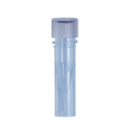 0.5ml Skirted Tube With Screw Cap, Sterile, Natural, 500/Bag (TK342-SN)